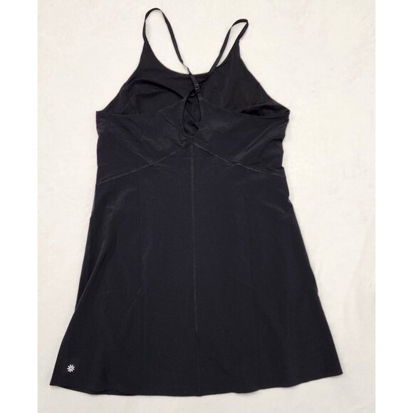 Athleta Infinity Athletic Mini Dress / Skort Black Large Tall - Picture 8 of 10